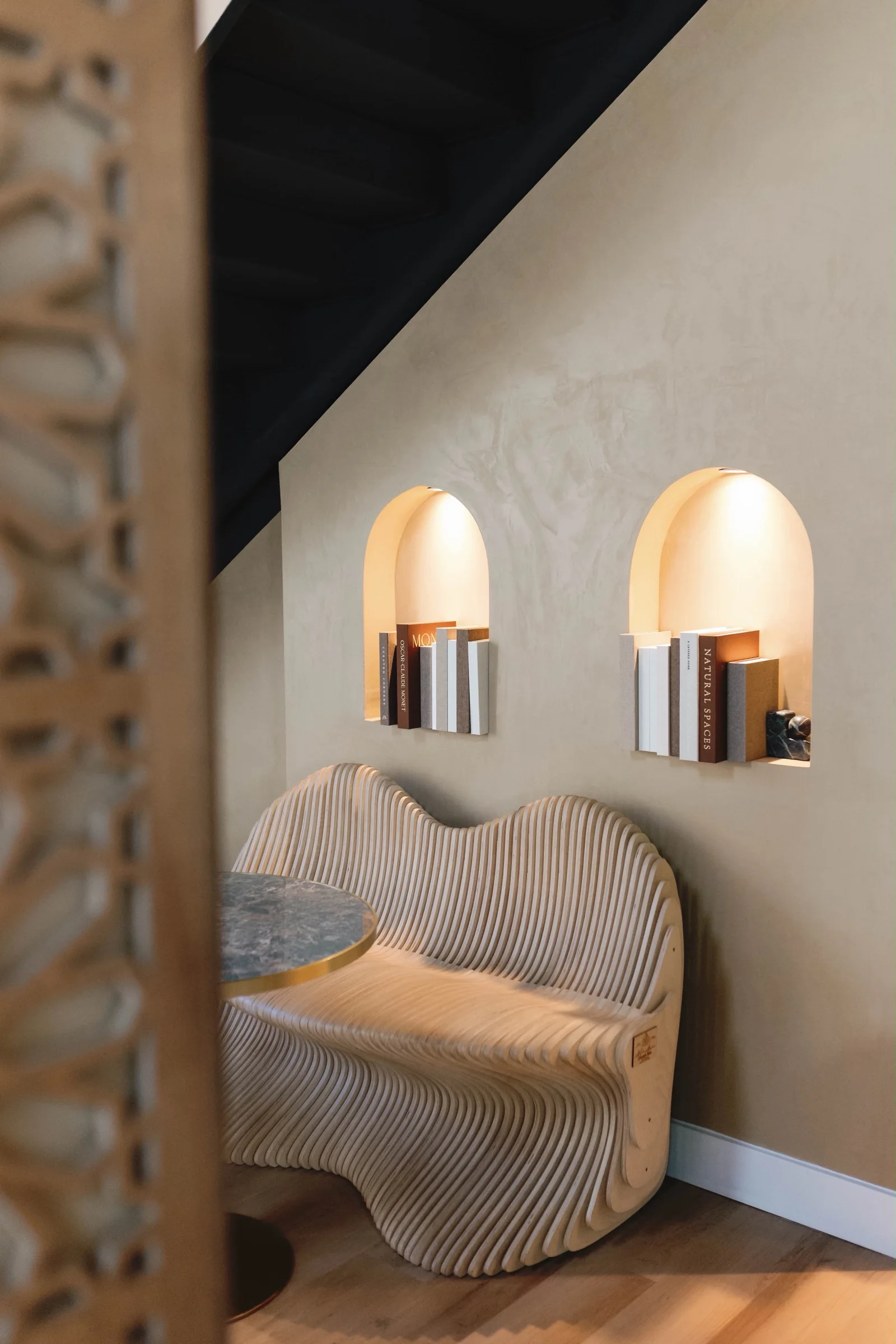 Interior of Shibam Coffee lexington location