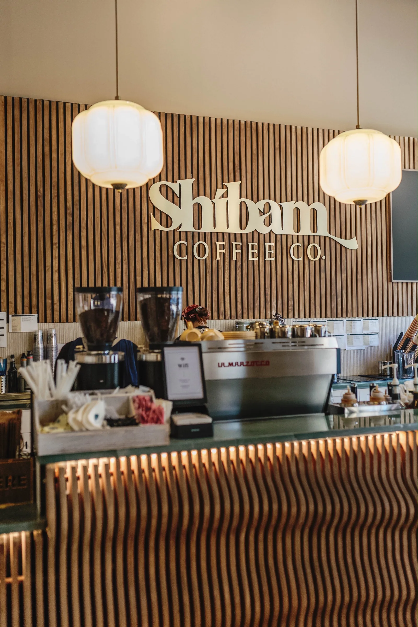 Interior of Shibam Coffee lexington location