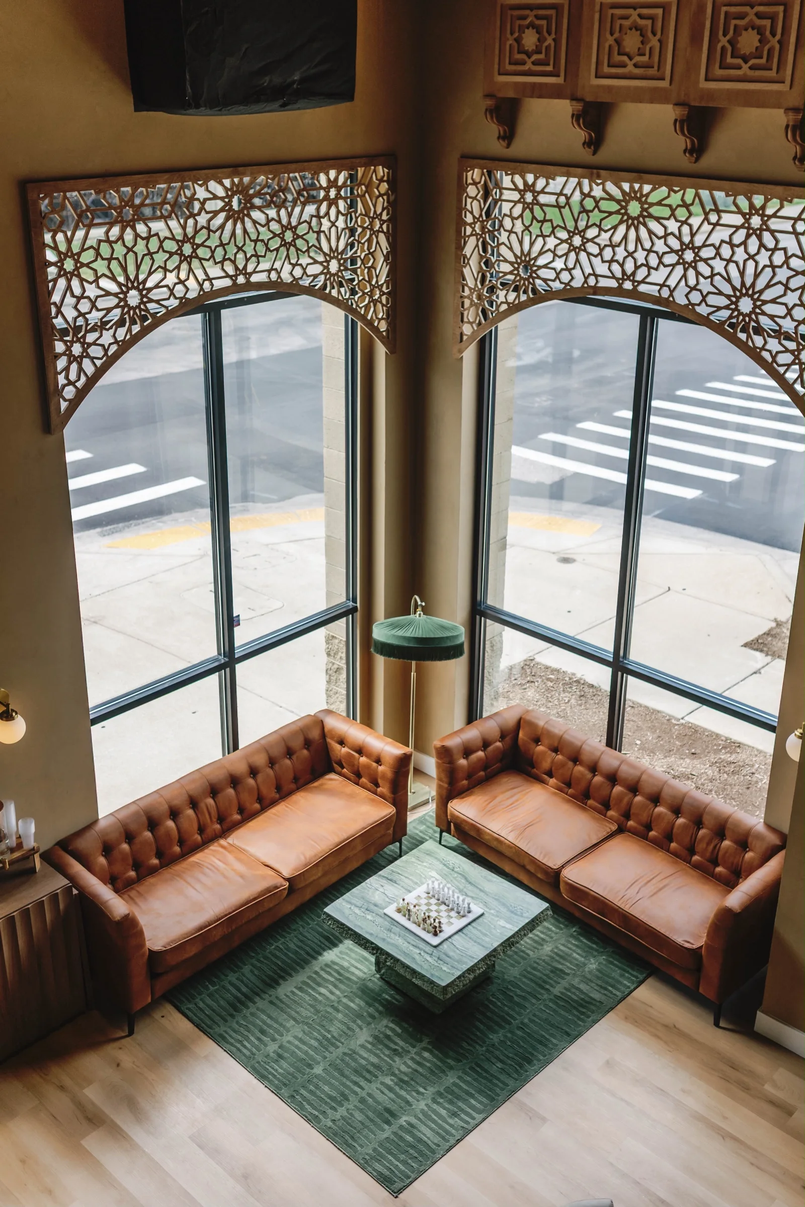 Interior of Shibam Coffee lexington location